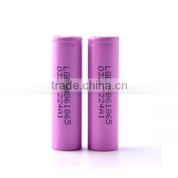 LG 18650 HB6 1500MAH rechargeable battery for torch