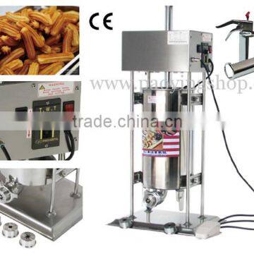 (2 in 1) Commercial Use 15L Spanish 110v 220v Electric Churro Machine + 1L Churros Filling Machine