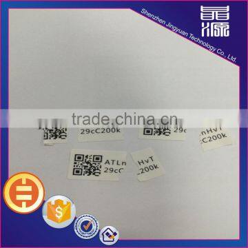 Top quality custom adhesive paper self adhesive fragile Print label sticker