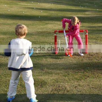 PVC portable hockey net for kids