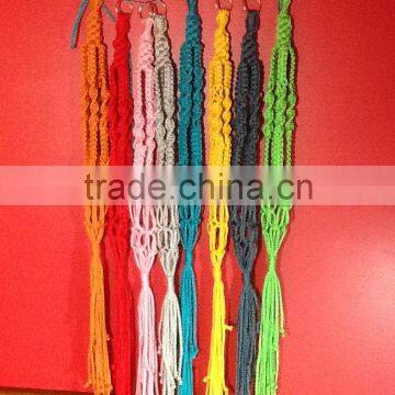 Small Macrame Plant Hangers