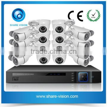 720P HD Camera surveillance System for Home and Business 16CH AHD Kit