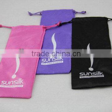 Special top sell high quality pre tied satin pouch