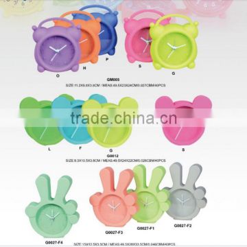 Online Shopping Promotional Funny Silicone Alarm Clocks