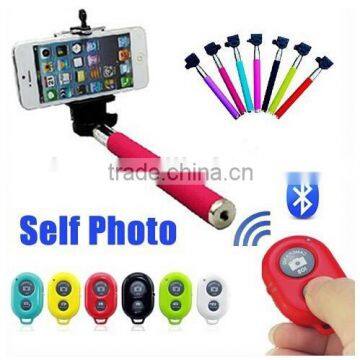 2015 Colorful Smartphone Monopod Selfie Stick,Handheld Monopod for Mobile