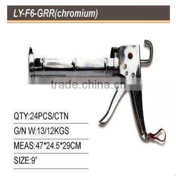 Chromeplate Ratchet Rod Heavy Duty Caulking Gun