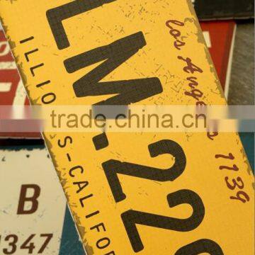 License Plate Design Kraft Paper Notebook/2016 New Design Pocket Notebook photo-2