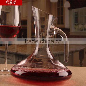 Stock Handmade Classical Design Clear Glass/Crystal Wine Decanter