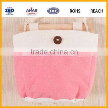 Wall Hanging Fabric Storage Bag, Magazine Holder, Storage Organizer photo-5