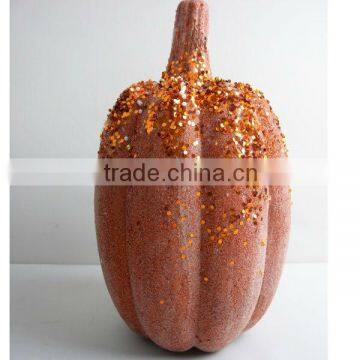 2016 Hot Sale Halloween Glittered pumpkin