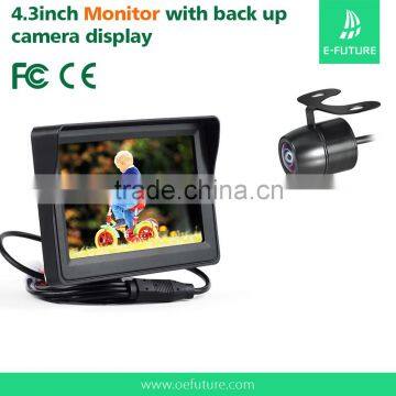 Factory Supply 4.3 Inch Dashboard Digital TFT LCD Car Monitor For Rear View System, Stand Alone Monitor