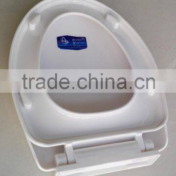 FG720PP-- PP Material Ergonomic Toilet Seat With Matched Plastic Hinges Elongated Toilet Seat, White photo-3