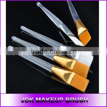 Wholesale Makeup Mask Brush with Transparent Plastic Handle