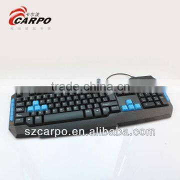 T101M High quality wired keyboard Multimedia colored computer Keyboard