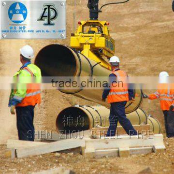 API 5L X52 Longitudinal Seam SAW welded pipe for Gas pipeline