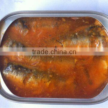 Canned sardine