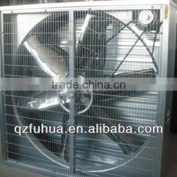 Wall mounted auto exhaust equipment for poultry farming