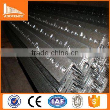 United Kingdom market Galvanized Or Powder paint Dexion Slotted Angle Iron