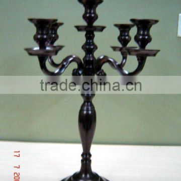 Aluminum Candelabra Bronze Finish