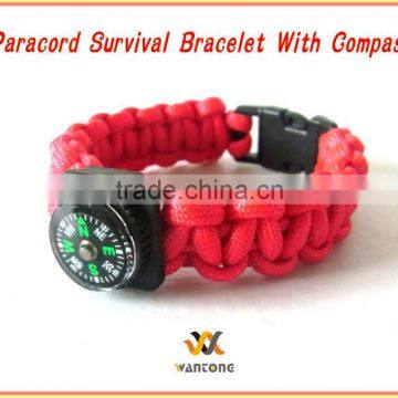 Paracord Survival Bracelet With Compass