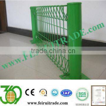 galvanized then pvc coated Roll top mesh panel