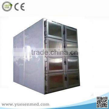 Medical 8 Corpses Mortuary Refrigerator Equipment