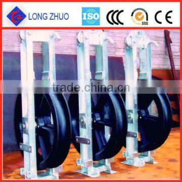 Block and tackle pulleys,Hanging Type Cable Block,Large diameter cable tackle pulley