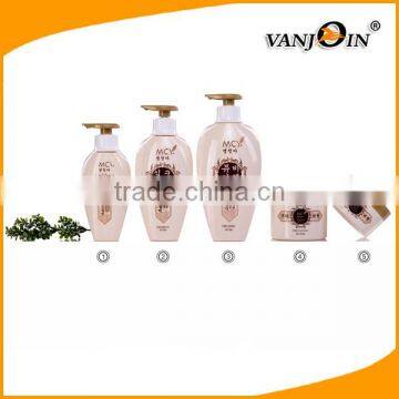 250ml 500ml 700ml Plastic Cosmetic Container, Customized Printing Hair Bottle oil with Pump