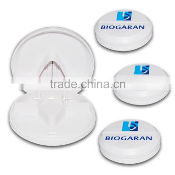 Plastic round shape pill cutter