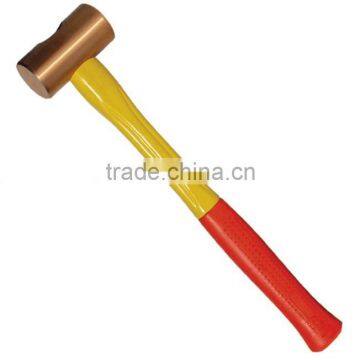 Brass hammer with fiberglass HD