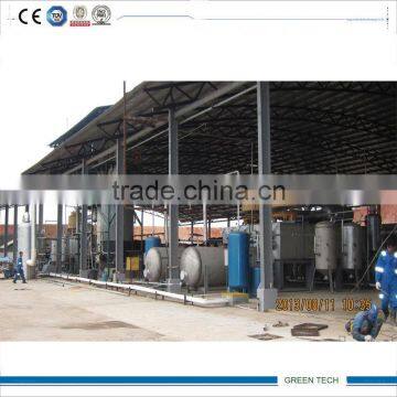 Stainless Vertical Pyrolysis Oil to Yellow Clear Diesel Oil Disitllaiton Equipment in Iraq photo-5