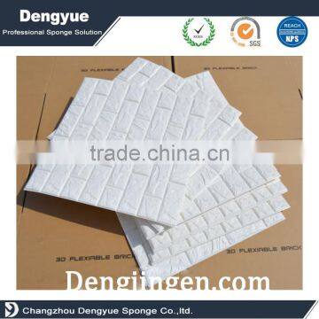 3D Foam Bricks Panel Foam Wallpaper Self-Adhesive PE Foam Wall Sticker Soundproof photo-3