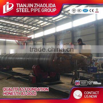 Quality Certification Spiral Pipe Costs Helical Welded Pipe} photo-4