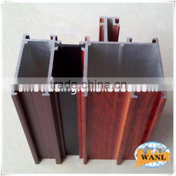 Aluminium and Building Materials With Wood Grain Powder Coating photo-3