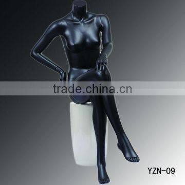 Latest Adjustable Window Display Black Headless Petite Female Mannequin photo-6