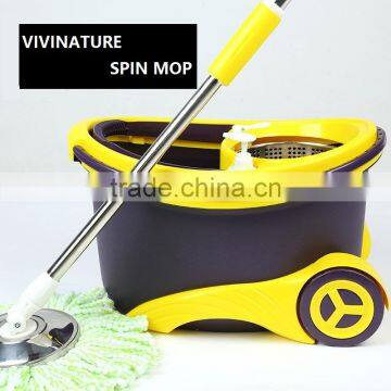 360 Spin Mop to Easy Portable With Wheels photo-2
