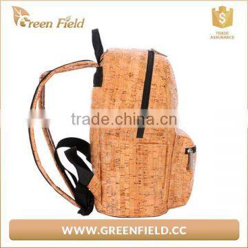 Custom New Cork Portugal Bag Backpack Waterproof Cork Vegan Backpack photo-3