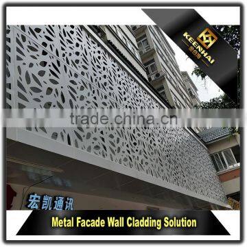 Laser Cutting Decorative Aluminium Perforated Facade Panel for Wall Cladding photo-6