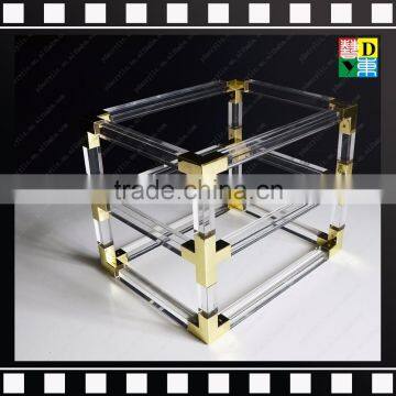Clear Acrylic Coffee Table Side Table Living Room Tea Table photo-2