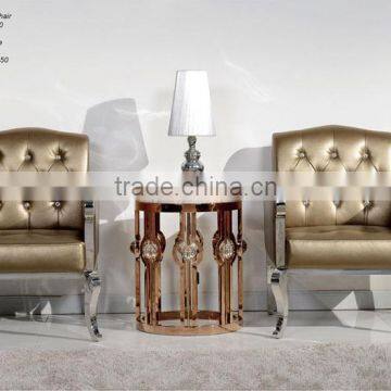 Hot sale cheap PU/genuine leather single sofa ND020