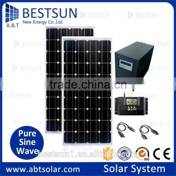 BESTSUN BFS-800W solar panel 4 pcs 200w mono solar system kit with best quality and low price