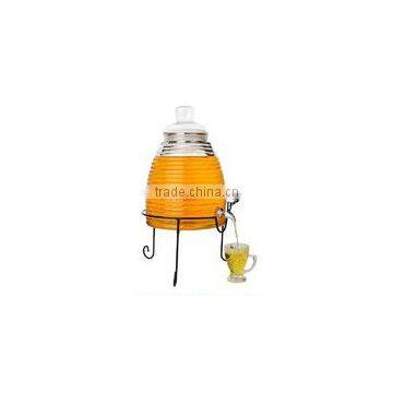 Convenient Giant Glass Jar With Tap for Drinking