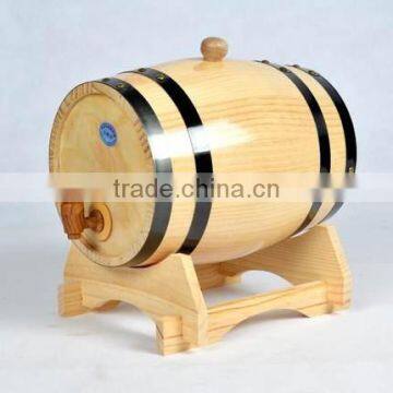 Accept OEM Varnished Large Capacity Oak Wood Wine Barrels photo-2