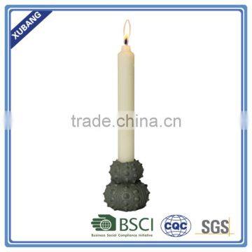 Children Loved Poly Resin Twin Round Shell Candle Holder photo-2