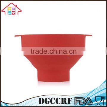 NBRSC Microwave Silicone Popcorn Popper Maker Collapsible Bowl With Handle Kitchen Tool Home DIY photo-5