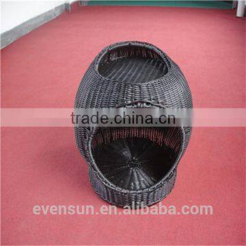 Small and Nice Rattan Pet Furniture Cat Rattan Bed photo-2