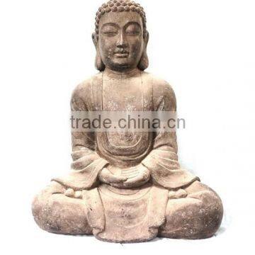 Home or Garden Fiberglass Buddha Statue photo-3