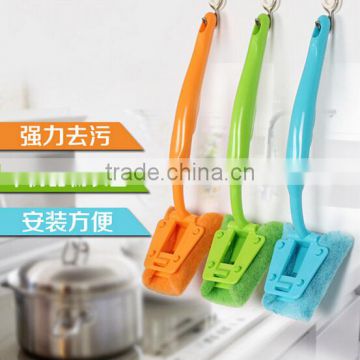 kitchen tool detachable washing brush cleaning sponge