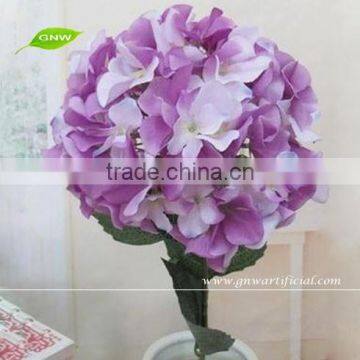 GNW FLH05 Chinese Wedding Accessories Hand Made Silk Hydrangea Flowers Artificial 2014 New Style photo-2