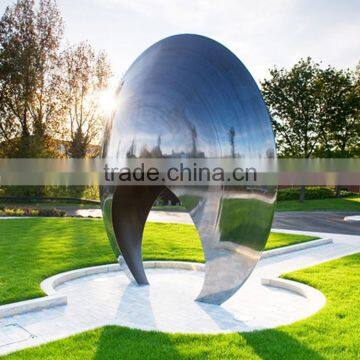 large outdoor abstract modern sculpture for garden